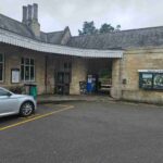 Taxi in kemble train station